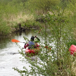 Rafting along Vecslocene river
