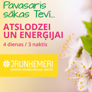 Programme  "For Health and Energy"  at KRC “Jaunķemeri”