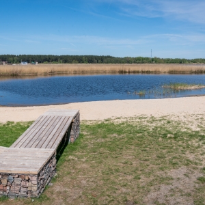 Lielupes peldvieta  "Priedaine" Upmalas ielas galā