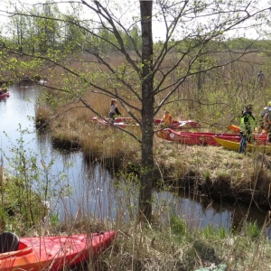 Rafting along Vecslocene river