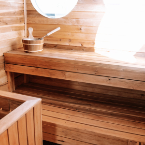 "Forburga" sauna raft