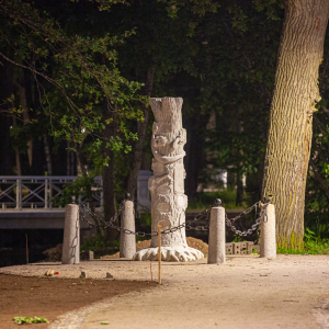 A Monument to Founders and Directors of Kemeri Resort