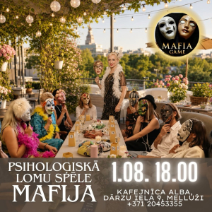 Psychological Role-Playing Game “Mafia” | Alba Café