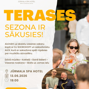 Terases sezonas atklāšana | Jūrmala Spa Hotel