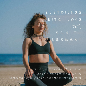 Jogas nodarbība | Stacija Vaivari Kitchen