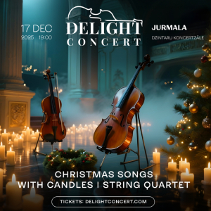 Ziemassvētku Dziesmas Sveču gaismā | Stīgu Kvartets | Dzintaru koncertzāle