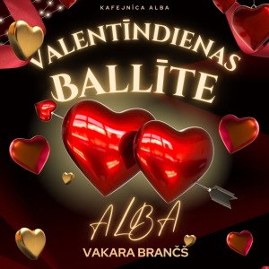 Valentīndienas ballīte | Kafejnīca Alba