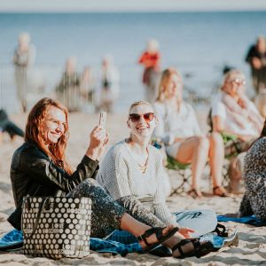 Concert on the Sun-Filled Dzintari Beach