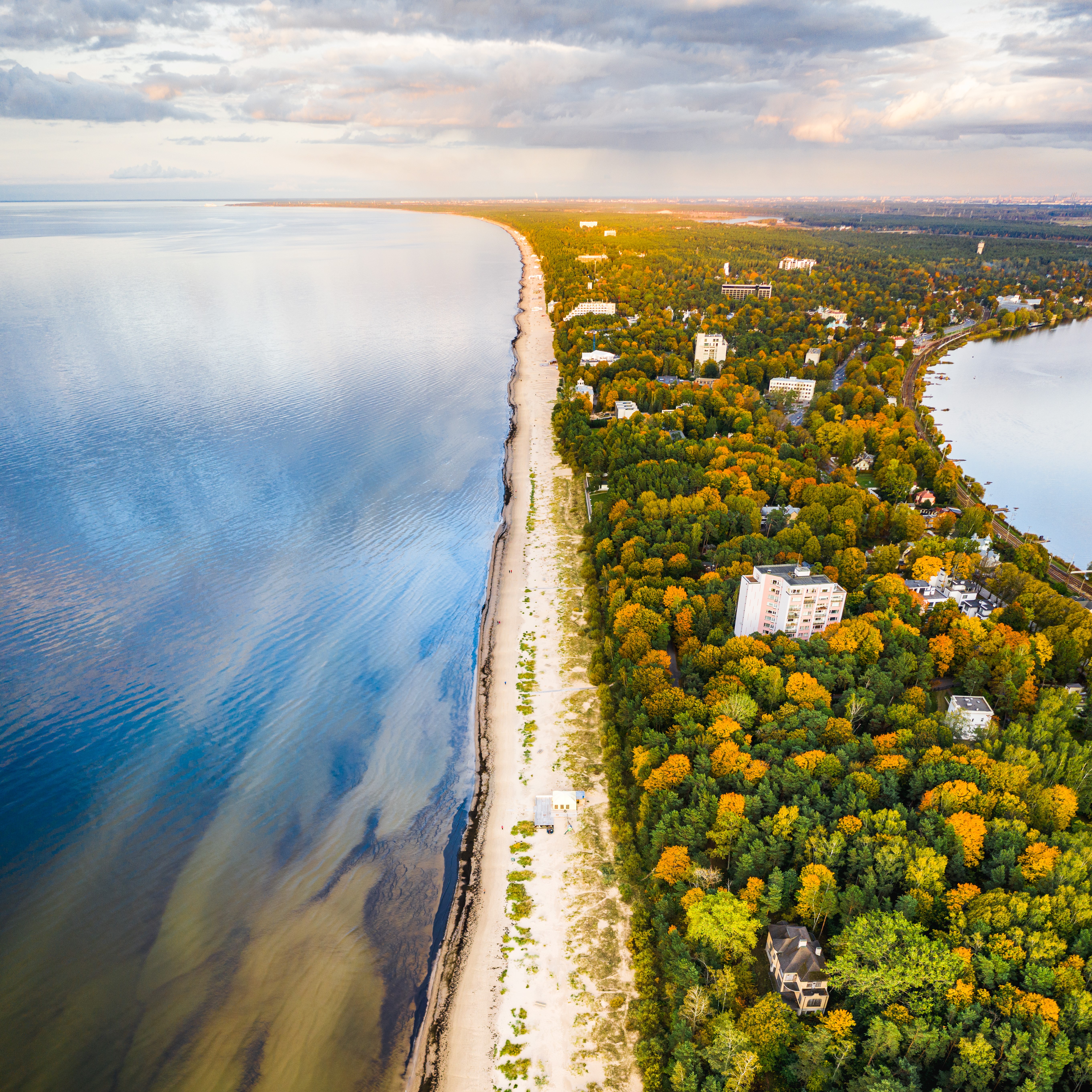 Map of Jūrmala