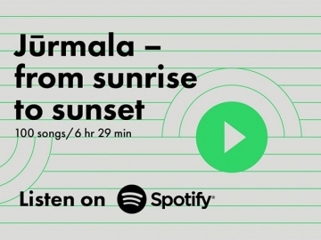 Jūrmala invites to feel the city rhythm with a special Spotify playlist