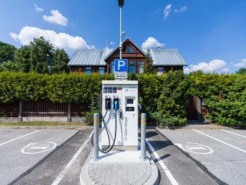 Charging stations for electric cars in Jūrmala