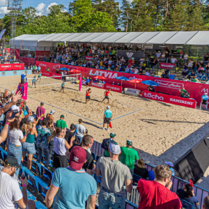 Šią vasarą didžiausias paplūdimio tinklinio renginys Baltijos šalyse – Jūrmaloje