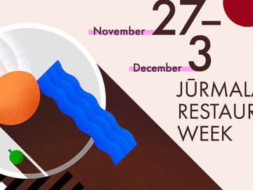 Jūrmala Restaurant  Week invites you to discover the flavours of Jūrmala