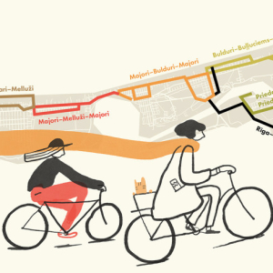 Ühepäevased rattateed Jūrmalas