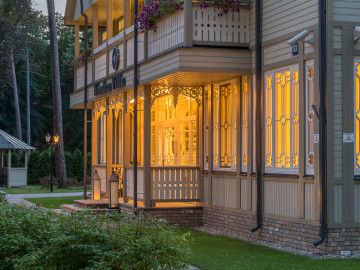 Nakšņošana Jūrmalas vēsturiskajās villās un kūrorta arhitektūrā