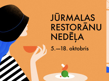 Jūrmalas Restorānu nedēļa 2026, 5.–18. oktobris